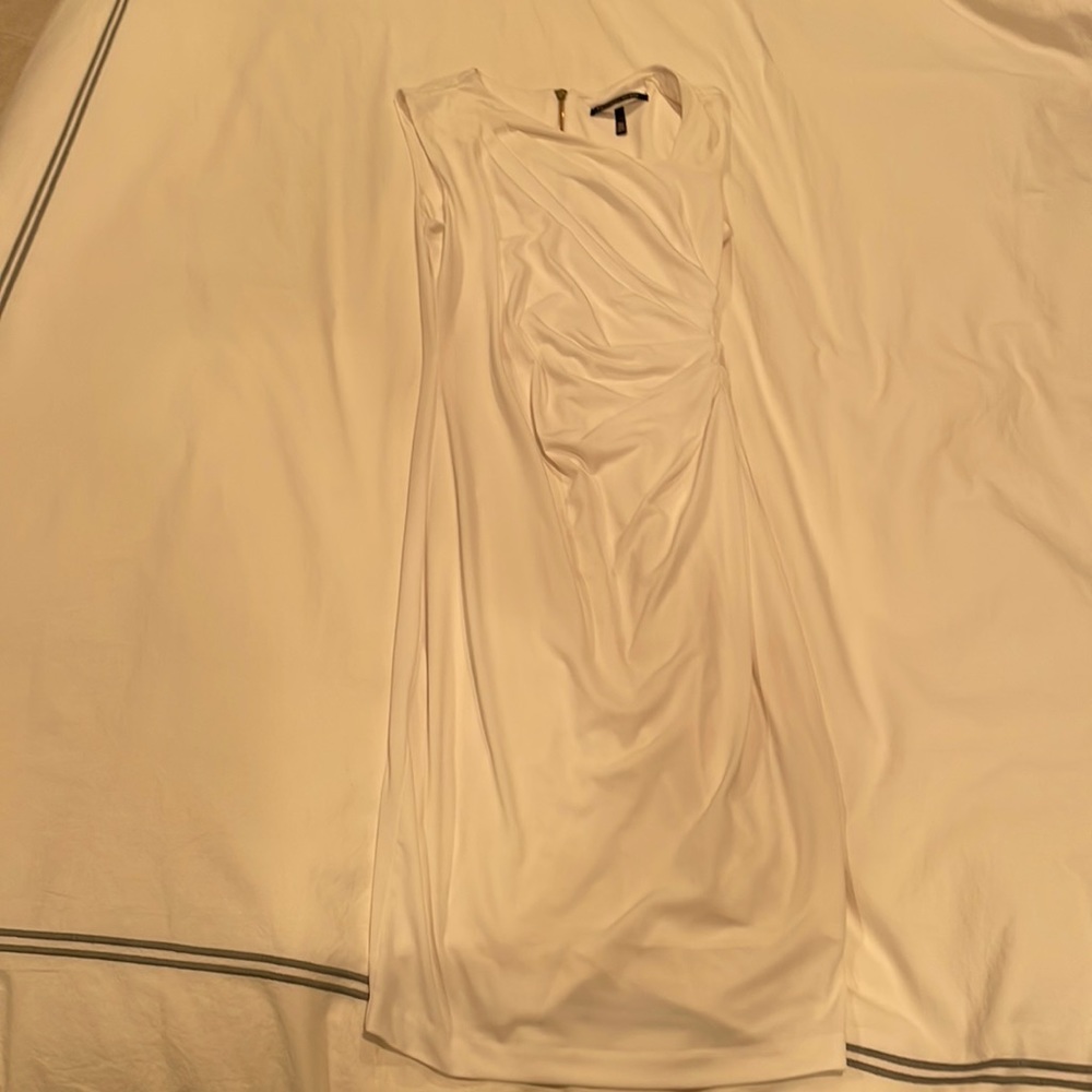 Victoria’s Secret white dress with gold zipper never worn